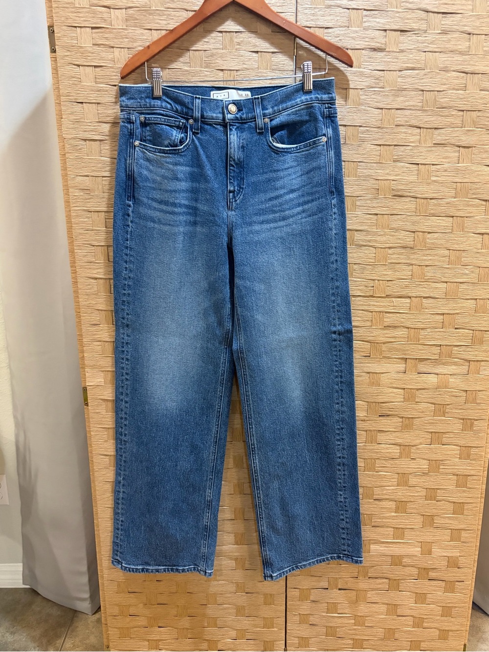 $265 AYR The Secret Sauce Jean NWOT size 31 Wide Leg - Picture 10 of 12